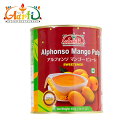 Aarti アルフォンソマンゴーピューレ 850g×12缶（1ケース）送料無料, インド産,業務用,通常便,缶,Mango Pulp,マンゴーパルプ,製菓材料,RCP