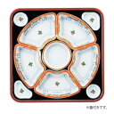 オードブル容器 有田 赤 TO-420 10セット(3)