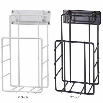 サロン向け 壁掛け用ティッシュBOXラック ホワイト・71862 サロン向け 壁掛け用ティッシュBOXラック ホワイト・71862