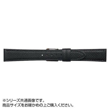 Emitta(エミッタ) 時計バンド ワープロラックス 16mm ブラック (美錠:銀) EW-A16