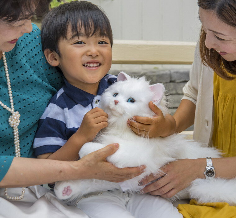 【在庫あり】しっぽふりふり　あまえんぼうねこちゃん尻尾フリフリ 甘えん坊猫ちゃん 2