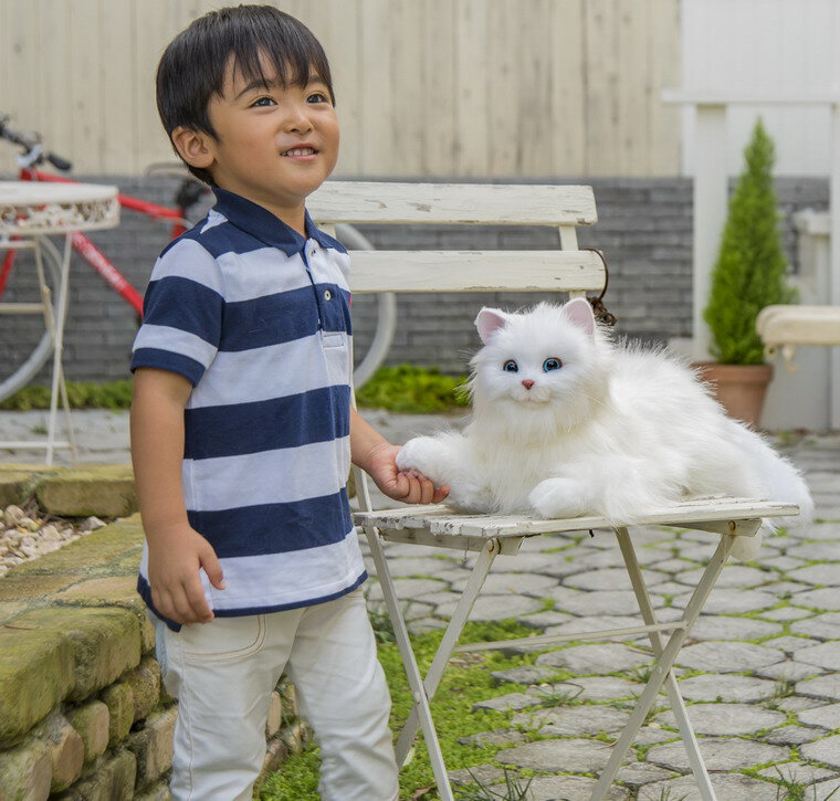 【在庫あり】しっぽふりふり　あまえんぼうねこちゃん尻尾フリフリ 甘えん坊猫ちゃん 3