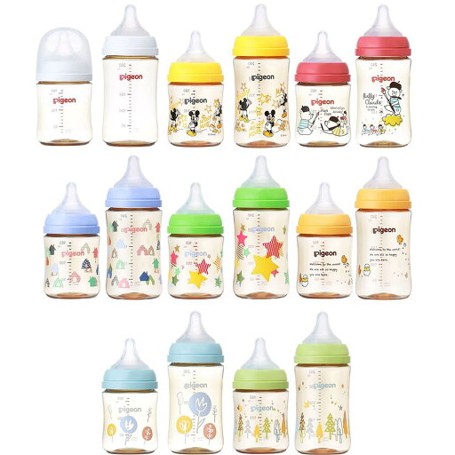 ピジョン 母乳実感 哺乳びん プラスチック製 160ml/240ml ピジョン 母乳実感 哺乳びん プラスチック製 160ml/240ml