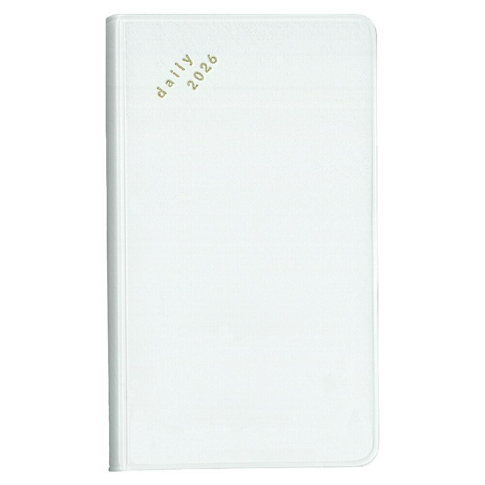 ダイゴー 2026年 isshoni. ノートブック ポケット デイリー グレー E8751 手帳 スケジュール スケジュール帳 ダイアリー 見開き2日 デイリー デイリー 2D