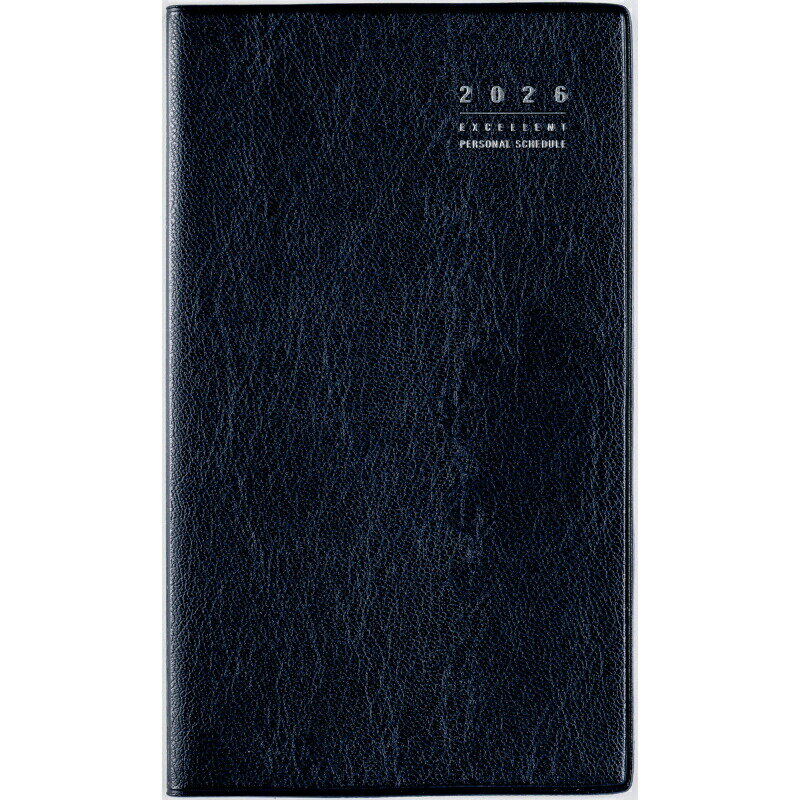 高橋書店 (306) リベルインデックス6 ブルーオンノアール 手帳判 見開き 1か月 マンスリー 月間 月間ブ..