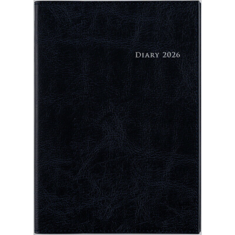 高橋書店 (435) デスクダイアリー カジュアル5 ダークネイビー A5 ネイビー 見開き 1週間 ウィークリー 週間 セパレート 月曜 始まり 2026年 2026 高橋手帳 手帳 スケジュール ダイアリー