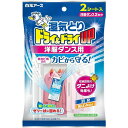 白元アース ドライ&ドライUP 引き出し・衣装ケース用 12シート入【消臭 黄ばみ防止 湿気取り】