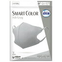 超快適マスク SMARTCOLOR スマートカラー アッシュグレー ふつう 7枚 不織布 普通