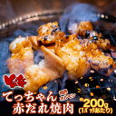 焼肉 ホルモン てっちゃん 秘伝の赤だれ味 ホルモン 牛肉 焼き肉 焼肉 BBQ 厳選 シマチョウ 内臓 大腸【お徳用パック】