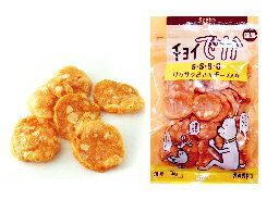 ○わんわん チョイでかシリーズ サクサクささみ チーズ入り 40g (ペットフード/ドッグフード/犬/おやつ/スナック/国産)