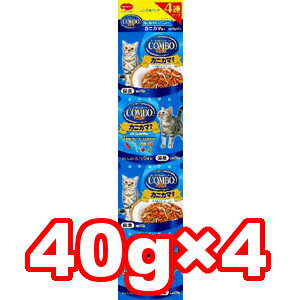 ○日本ペットフード　ミオコンボ連パック 海の味わい カニカマ 160g(40g×4袋パック) (キャットフード/ペ..