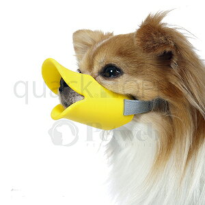 にゃんともわんともの○テラモト OPPO quack/オッポ・クァック Sサイズ ブラウン「W」(ペット/犬/マズル/口輪/小型犬)｜アングル2