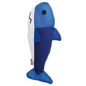 ○ペティオ らくらくデンタルTOY けりぐるみ サメ (ペット/猫/ネコ/おもちゃ/ぬいぐるみ/デンタルケア/..