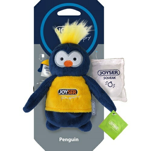 ○株式会社プラッツ　JOYSER/ジョイサー　ドッグトーイ　スクイーカー　ペンギン　仔犬のおもちゃ「W」