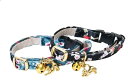 ●【メール便4個・ネコポス5個OK】【アモワークス】Cat Amo.k ベロアキャット カラー S・Mサイズ 猫用(グリーン/ブラック)