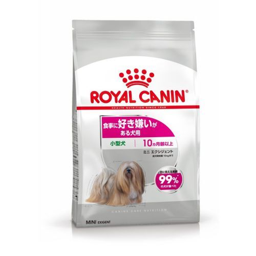 ○ROYAL CANIN/ロイヤルカナン　CCN　ミニ　エクシジェント　800g（食事に好き嫌いがある犬用 小型犬専用 （成犬〜高齢犬用）（適正体重10kgまで）】