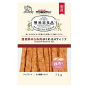 　おくちの小さなコや噛む力が弱いコも食べやすい。 鶏むね肉を、ほろほろとお口の中でやさしくほぐれるスティックに。 小型犬、シニア犬も、食べやすい仕上がりです。 大切な家族だから“気になる添加物”は使わない、加えない。それがドギーマンの 《無添加良品》シリーズです。 2ヶ月未満の幼犬には与えないでください。 ■対象：生後2カ月以上の犬 ■原材料：鶏胸肉、加工でん粉、ソルビトール ■成分：粗たん白質:40.0%以上、粗脂肪:10.0%以上、粗繊維:1.0%以下、粗灰分:4.5%以下、水分:15.0%以下 ■カロリー：100gあたり470kcal ■生産国：日本 ■商品サイズ：16cmx25cmx2.5cm 【検索用キーワード】 ペット　ペットフード　ドッグフード　犬　いぬ　わんちゃん　おやつ　無添加良品　保存料無添加　着色料無添加　発色剤無添加　酸化防止剤無添加　ごほうび　鶏むね肉　チキン　鶏　低脂肪　ヘルシー　スティック　