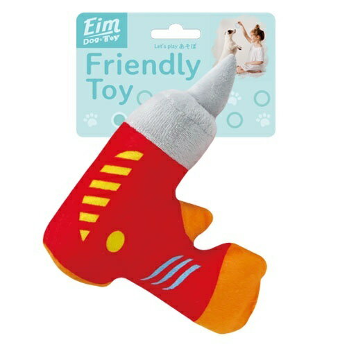 ○株式会社EIM/エイム　ツールトイ　ドリル　犬おもちゃ「W」