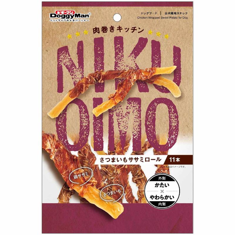 樂天商城 - ○［ドギーマンハヤシ］肉巻きキッチン さつまいもササミロール 11本