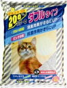 △○【スーパーDC300 トリプルタイプ 8L】スーパーキャット(猫砂/ベントナイト/鉱物系/よく固まる/抗菌剤/消臭剤/ねこ砂/ネコ砂/飛び散りにくい)(4)
