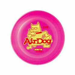 ○【　スーパーキャット　Air Dog　235　】ピンクフリスビー／大型犬向きコミュニケーションに役立つ！