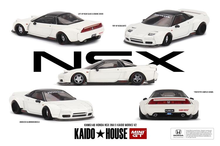 Rakuten - MINI GT 1/64 ホンダ NSX (NA1) KAIDO WORKS V2(左ハンドル) KHMG148