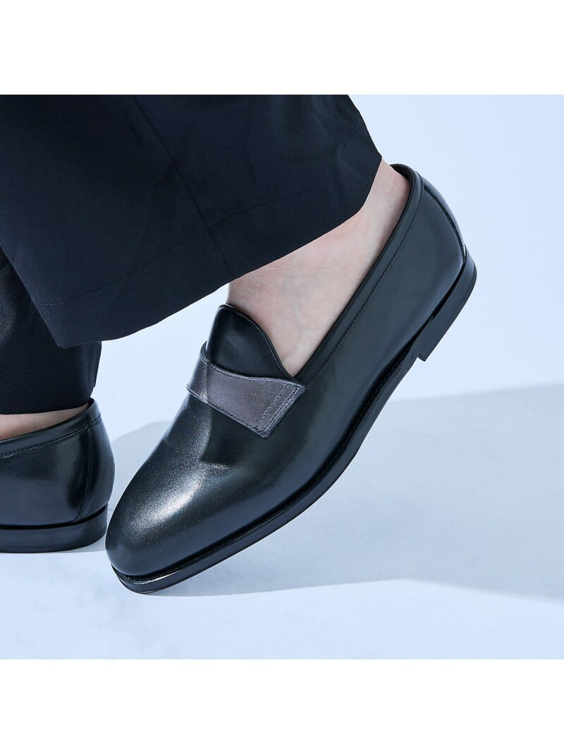 【SALE／50%OFF】【グッドイヤーウェルト製法】エレガント サドル オペラ シューズ/ローファー alfredoBANNISTER アルフレッド・バニスター シューズ・靴 その他のシューズ・靴 ブラック レッド【RBA_E】【送料無料】[Rakuten Fashion]