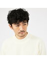 【SALE/25%OFF】【定番人気】12ゲージ 畦編み モックネック ニット ABAHOUSE LASTWORD アバハウス トップス ニット ネイビー ブラ...