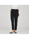 【SALE/50%OFF】【セットアップ対応】トリコットストレッチパンツ qualite カリテ パンツ その他のパンツ ブラック ベージュ【RBA_E】【送料...