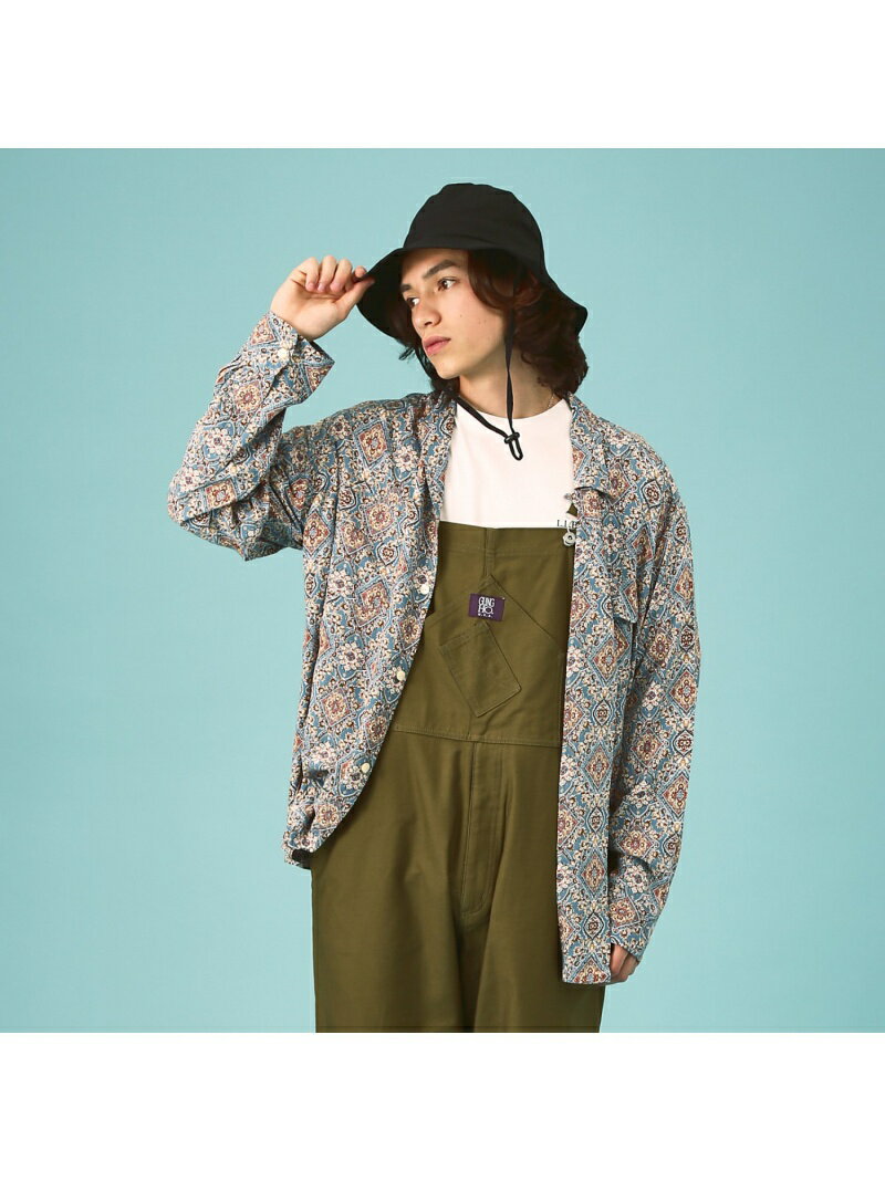 PENNEY'S / 60S LOOP COLLAR SHIRT/ペーズリー/ ABAHOUSE LASTWORD アバハウス トップス シャツ・ブラウス レッド【送料無料】[Rakuten Fashion]のサムネイル