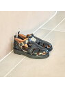 【SALE/30%OFF】チャームベルトグルカサンダル Au BANNISTER オゥ・バニスター シューズ・靴 サンダル ブラック グレー シルバー【RBA_...