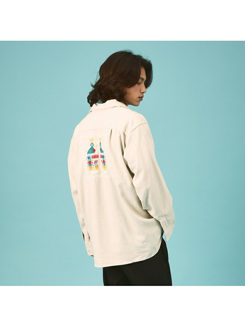 PENNEY'S / GUATEMALA SHIRT/グアテマラシャツ ABAHOUSE LASTWORD アバハウス ジャケット・アウター その他のジャケット・アウター ホワイト ブラック ネイビー【送料無料】[Rakuten Fashion]のサムネイル