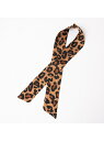 【SALE/20%OFF】●レオパードハンドルスカーフ1 LOWELL Things ロウェル シングス ファッション雑貨 スカーフ・バンダナ ベージュ【RBA...