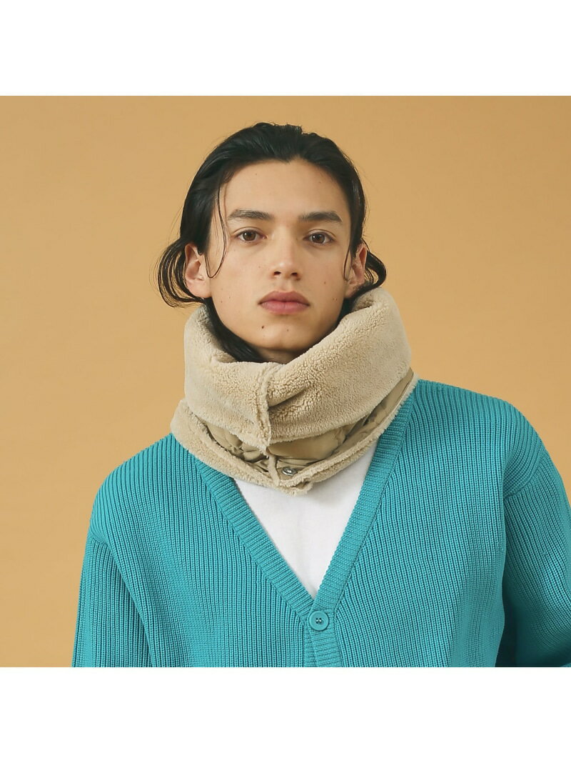 【TAION /タイオン】リバーシブル ダウンネックウォーマー/DOWN NEC ABAHOUSE LASTWORD アバハウス フ..