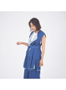 【SALE/50%OFF】【セットアップ対応】ルーズデニムジレ qualite カリテ トップス その他のトップス ブルー【RBA_E】【送料無料】[Rakut...