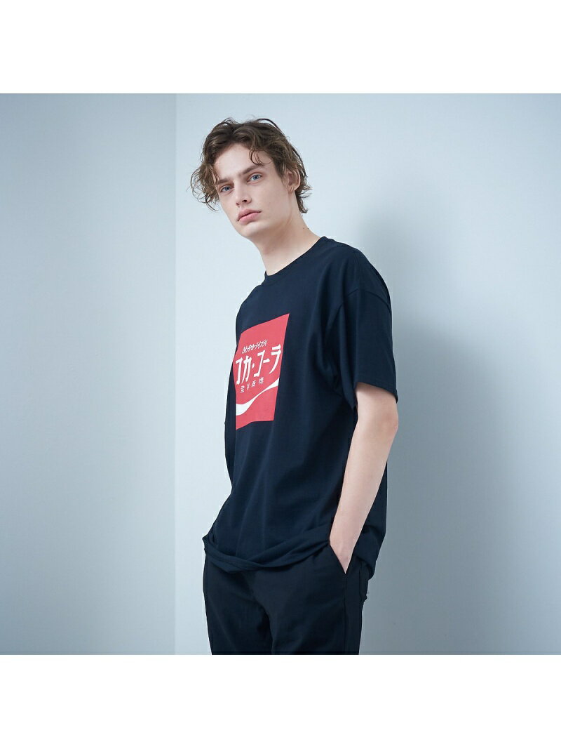 [Rakuten Fashion]【SY32】101170 SY32 × COCA-COLA COLLABORAT ABAHOUSE LASTWORD アバハウス カットソー Tシャツ ホワイト ブラック【送料無料】