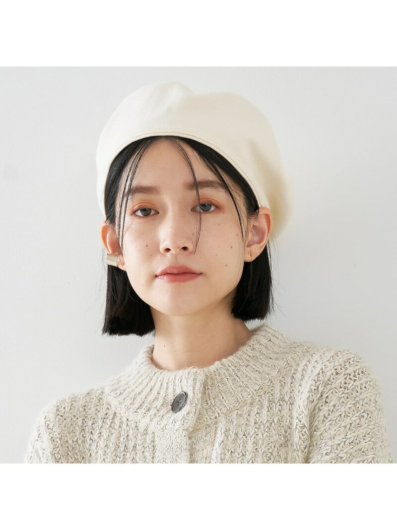 【La Maison de Lyllis/ラ メゾン ド リリス】 STONCH collex コレックス 帽子 ハット ホワイト ブラック ブラウン【送料無料】[Rakuten Fashion]
