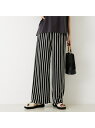 クリスタルプリーツパンツ abahouse mavie アバハウス マヴィ パンツ その他のパンツ ブラウン グリーン【送料無料】[Rakuten Fashio...