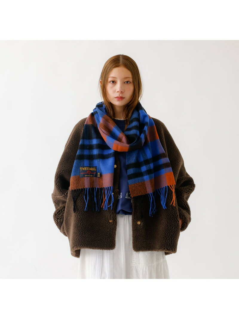 【TWEEDMILL / ツイードミル】Lambswool Scarf / ラ ABAHOUSE LASTWORD アバハウス ファッション雑貨 ..
