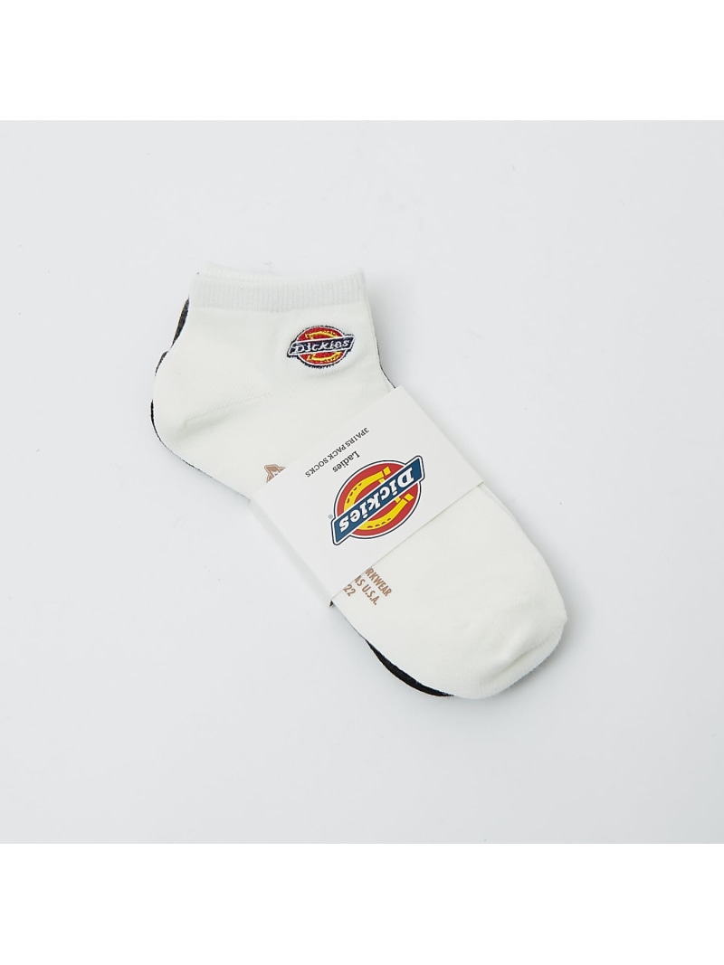 【DICKIES/ディッキーズ】ソックス 3足セット / レディース / ワンポ Rouge vif la cle ルージュ・ヴィフ ラクレ 靴下・レッグウェア...