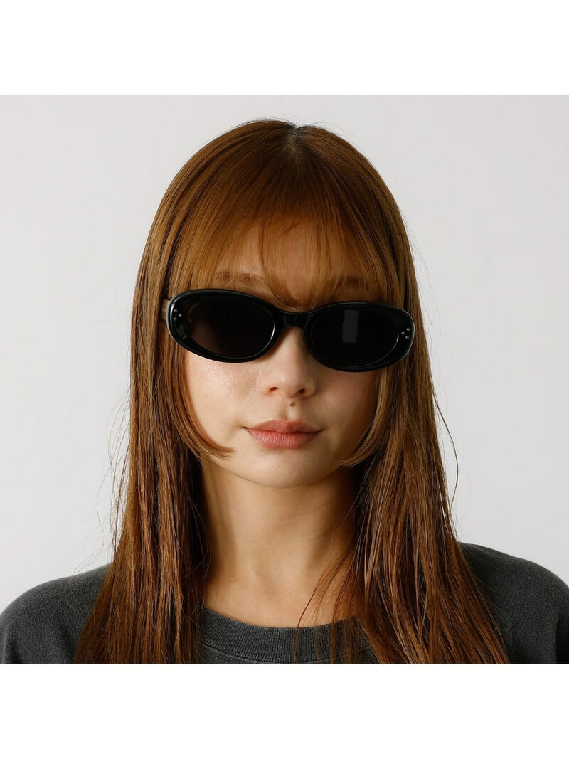 【NOPUBLIC/ノーパブリック】オーバルサングラス/01:03/サングラス/ Rouge vif la cle ルージュ・ヴィフ ラクレ ファッション雑貨 メガネ ブラック ホワイト ピンク【先行予約】*【送料無料】[Rakuten Fashion]