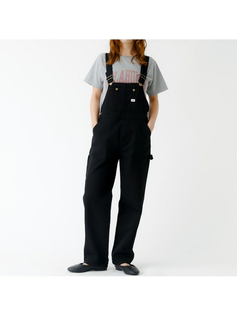【LEE / リー】TAPERED OVERALL / テーパードオーバーオール Rouge vif la cle ルージュ・ヴィフ ラクレ オールインワン・オーバーオール オーバーオール・サロペット ブラック【送料無料】[Rakuten Fashion]
