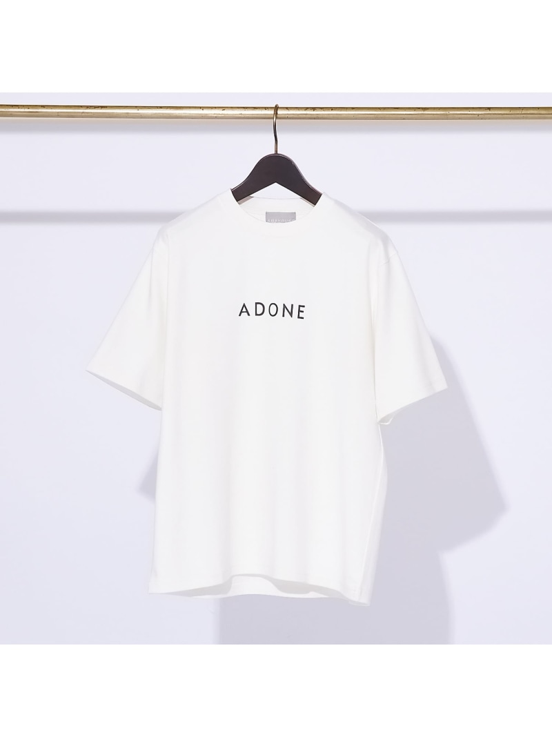 【ADONE】ベアポンチ ロゴ 半袖Tシャツ ABAHOUSE LASTWORD アバハウス トップス カットソー Tシャツ ホワイト ブラック グレー【送料無料】 Rakuten Fashion