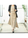 アシメドレープキャミワンピース Rouge vif la cle ルージュ・ヴィフ ラクレ ワンピース・ドレス シャツワンピース ブラック ベージュ【送料無料】...
