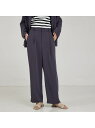 【SALE/30%OFF】【セットアップ対応】マットサテンストレートパンツ qualite カリテ パンツ その他のパンツ グレー グリーン ホワイト【RBA_...