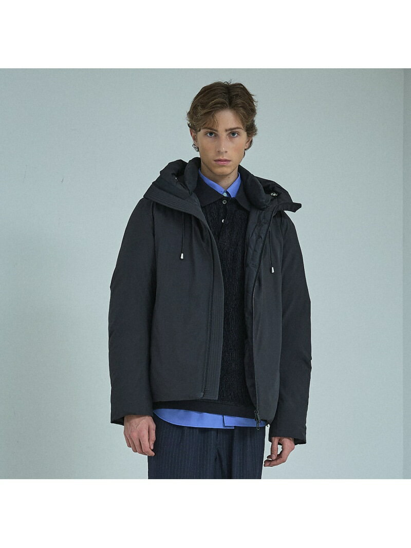 【LIMONTA】700FP フーデットダウンジャケット / ショートブルゾン【 ABAHOUSE LASTWORD アバハウス ジャケット・アウター ダウンジャケット・ダウンベスト ブラック【先行予約】*【送料無料】[Rakuten Fashion]