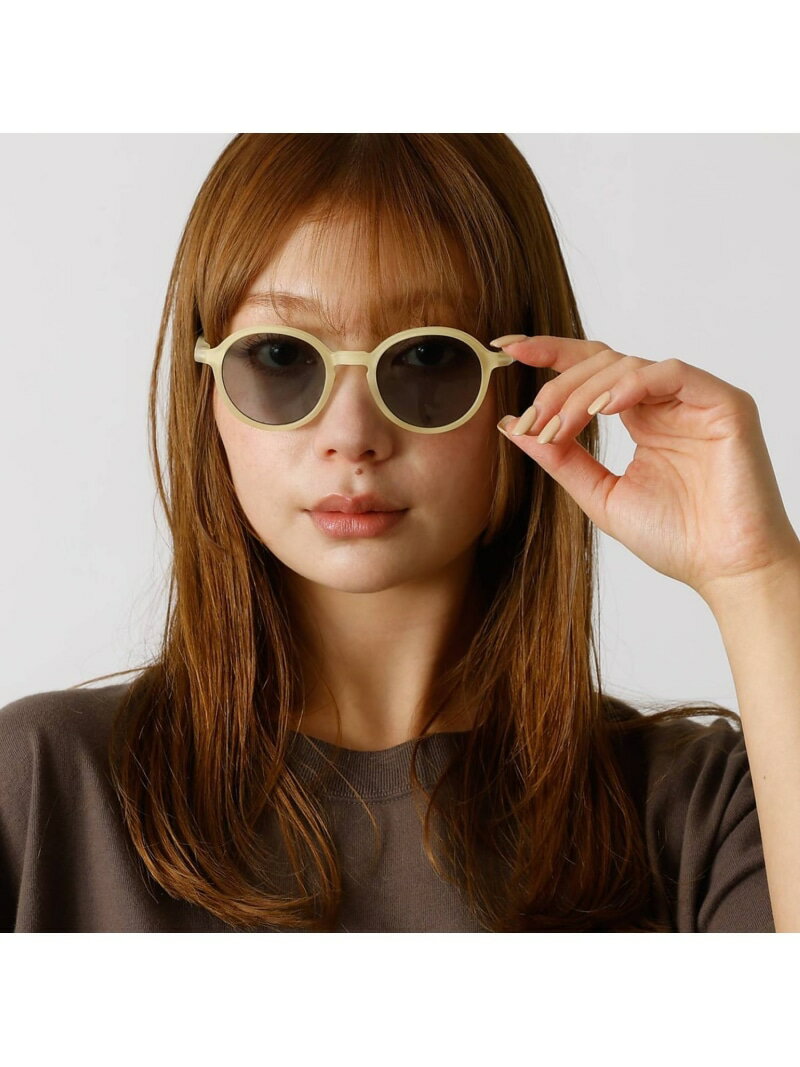 【LE FOON / ルフォーン】 Mont Blanc Cream/ラウンド Rouge vif la cle ルージュ・ヴィフ ラクレ ファッション雑貨 メガネ イエロー グリーン グレー ピンク【先行予約】*【送料無料】[Rakuten Fashion]