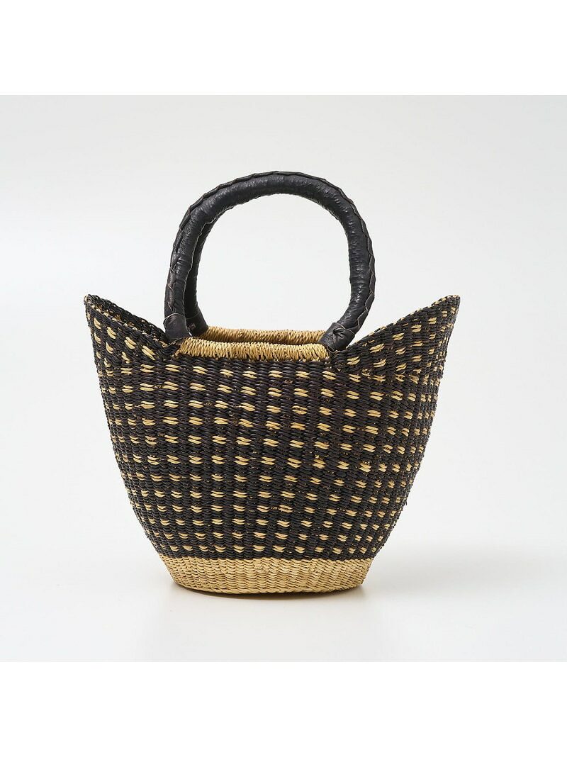 ニャリガバスケット ニケチェック S collex コレックス バッグ かごバッグ ブラック【送料無料】[Rakuten Fashion]