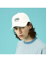 【DICKIES/ディッキーズ】EMB LOW CAP 刺繍ローキャップ/ユニセ ABAHOUSE LASTWORD アバハウス 帽子 ハット ホワイト ベージ...