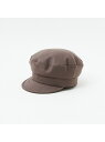 【SALE/20%OFF】【La Maison de Lyllis】 FISHER キャスケット Rouge vif la cle ルージュ・ヴィフ ラクレ 帽...